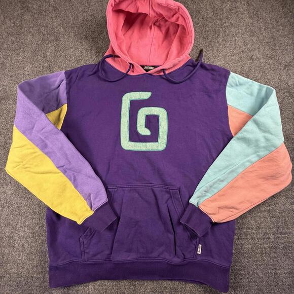 Tops - Karl Jacobs Colorblock Hoodie‎ with Logo #1140